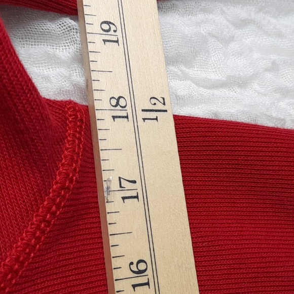 Cutter and Buck Women Full Zipped Sweater Large Red 195 - Picture 7 of 7